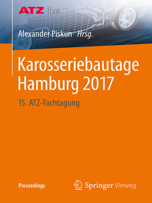 cover image of Karosseriebautage Hamburg 2017